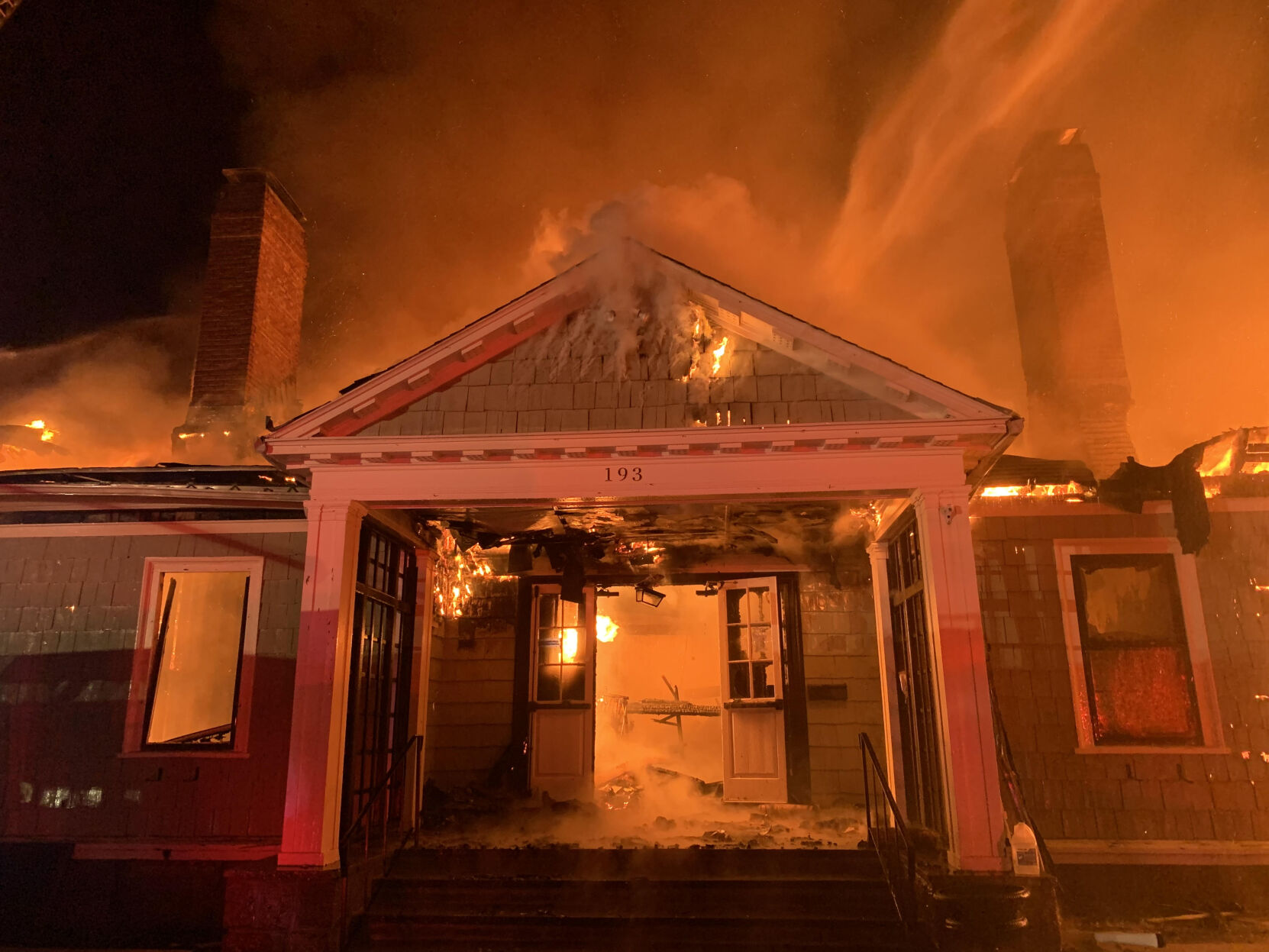Cause of former Hoosic Club fire unknown